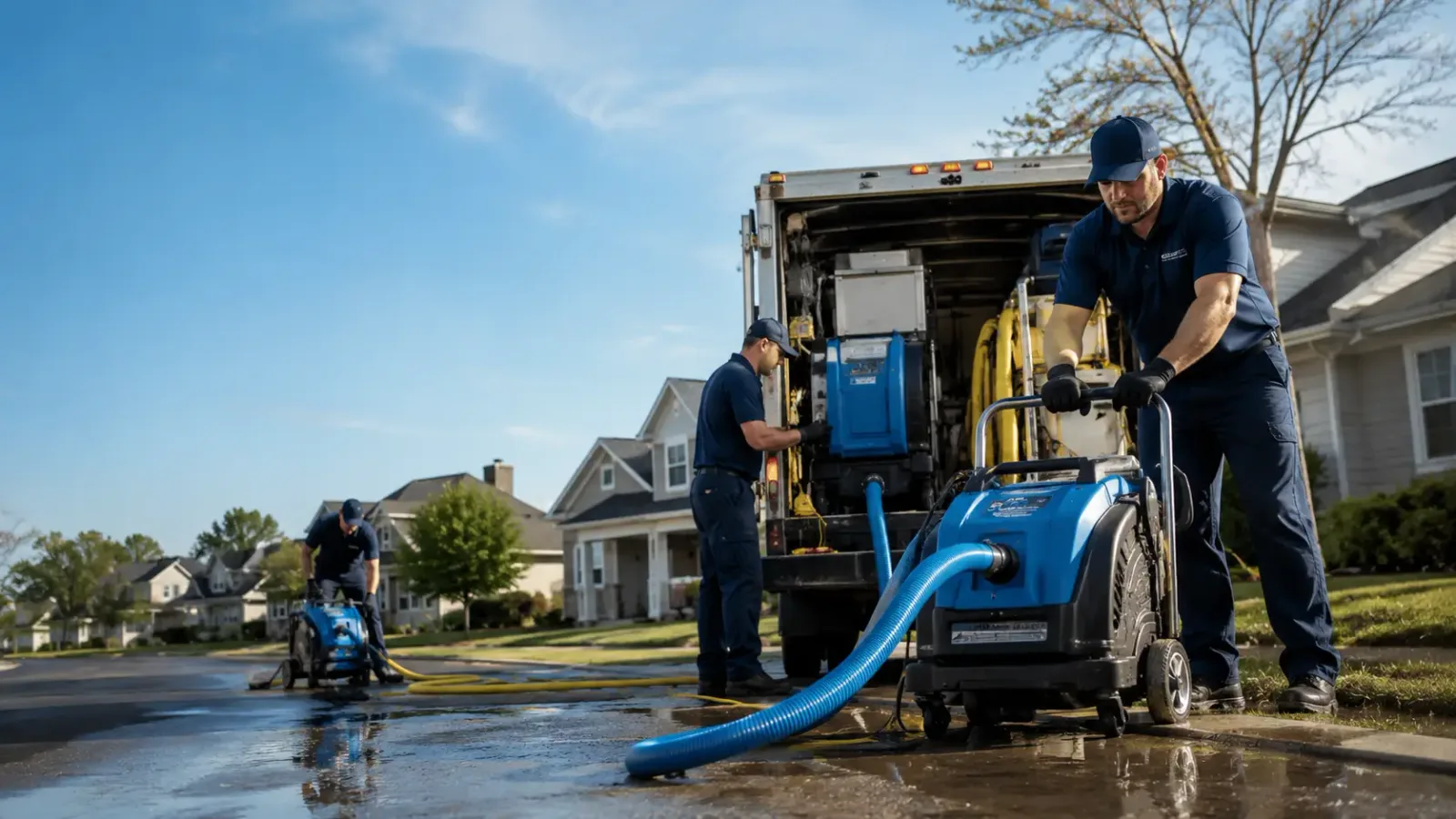 Flood Damage Cleanup in Mumford, TX